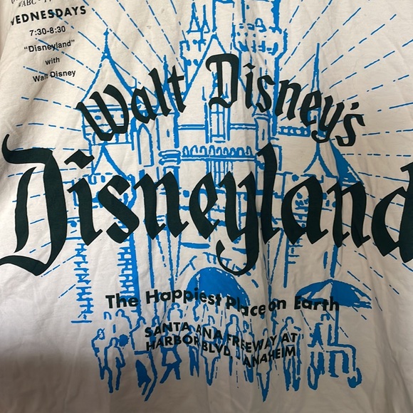 Disneyland Vintage Inspired T-Shirt 100 Vault Collection Size XL - Picture 2 of 4